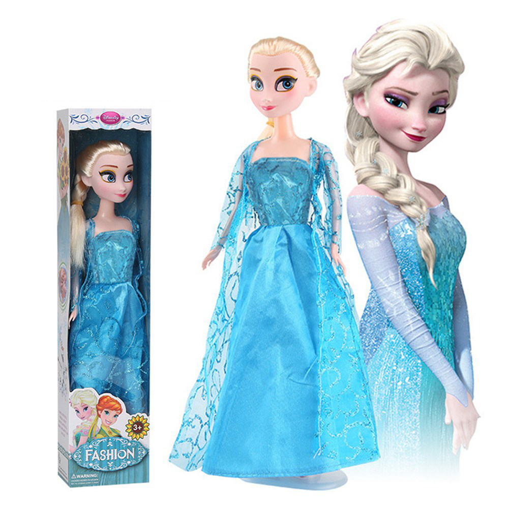 Queen Hand Puppet Elsa Stuffed Total Length 28cm of Disney Ana and Snow for sale online 
