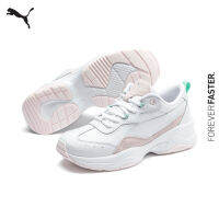 PUMA BASICS - รองเท้ากีฬาผู้หญิง Cilia Lux สีขาว - FTW - 37028209