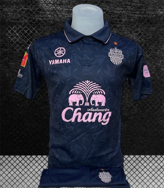 ์เสื้อบุรีรัมย์-2023-เสื้อคอปก-ชุดบอลบุรีรัมย์-ตัวใหม่ล่าสุด-ผ้ามีลายบอกรัก