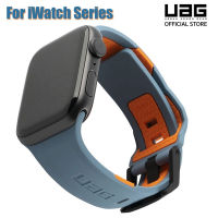 Ap Ple Watch 7 Series 41มิลลิเมตร45มิลลิเมตร UAG สายซิลิโคน,แฟชั่นและดูดี,เหมาะสำหรับ I Watch SE 6 5 4 3 2 38มิลลิเมตร40มิลลิเมตร42มิลลิเมตร44มิลลิเมตรสร้อยข้อมือกีฬา