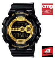 GD-100 Series นาฬิกาข้อมือผู้ชายของแท้ สีดำขอบทอง กับ G-SHOCK GD-100GB-1D อุปกรณ์ครบทุกอย่างพร้อมใบรับประกัน CMG ประหนึ่งซื้อจากห้าง