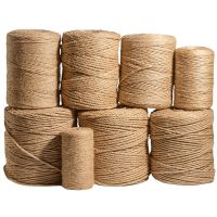 1-10mm Natural Jute Ribbon Crafts DIY Vintage Jute Rope Sewing Handmade Jute Cord Thread Twine Party Wedding Home decoration General Craft