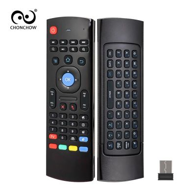 MX3 Backlit Air Mouse T3 Smart Remote Control 2.4G RF Wireless Keyboard with Voice Microphone for X96 tx3 H96 for Android TV Box
