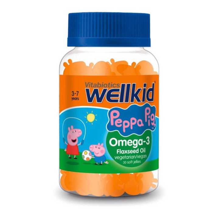 Vitabioics Wellkid Peppa Pig Omega-3 Flaxseed Oil