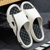 【CC】♞✟✥  Mens Slippers Soft Sole Anti slip and Resistant Outwear Beach Trend Personalized deodorization