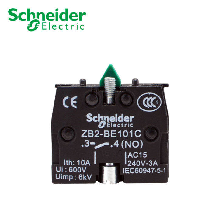 Schneider electric sets 22 mm button indicates attachment ZB2 BE102C ...