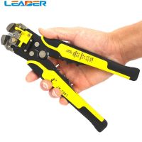 LEADER SOLAR Wire Stripper Automatic Stripping Pliers for BVR Cable Multifunctional Crimping Cutting Tools AWG24-10(0.2-6.0MM2)  Pliers