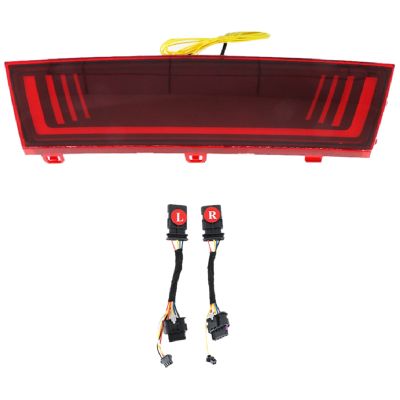 Rear LED Bumper Light Pilot Lights Brake Lights Turn Tail Lights Parts Car Accessories for Tesla Model Y
