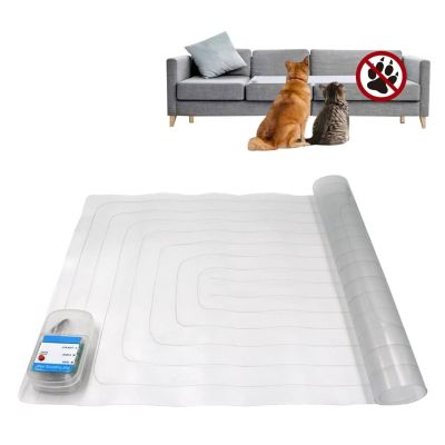 เสื่อฝึกสุนัขในร่ม Scat Mats Pet Shock Pad Cats Scratching Prevent Repellent Mat For Sofa Counter Furniture Protect