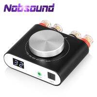 Nobsound เครื่องขยายเสียงดิจิทัลขนาดเล็ก,Q10รับสัญญาณ5.0บลูทูธระดับ Hifi และโต๊ะเพาเวอร์แอมป์100W + 100W