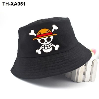Anime hat Piece male spring and summer fisherman Feiluo surrounding students outdoor sunscreen sunshade female basin