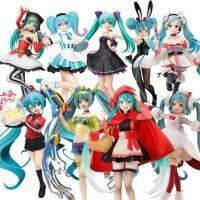 Taito Hatsune อะนิเมะ Miku รูป VOCALO Wonderl Ver. คอลเลกชันหุ่นแอคชั่นเครื่องประดับของเล่นตกแต่งโมเดลพีวีซีสำหรับเป็นของขวัญสำหรับเยาวชน