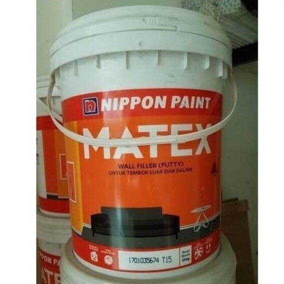 Kg Matex Wall Filler Putty Dempul Plamir Tembok Nippon Paint Tokoasma Lazada Indonesia