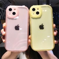 Ottwn Camera Protection Clear Case For iPhone 12 11 13 Pro Max X XR XS Max 7 8 Plus SE 20 Solid Color Soft TPU Back Cover Coque