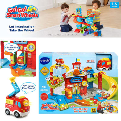 นำเข้า🇺🇸 ชุดของเล่นเพลย์เซท VTech Go! Go! Smart Wheels Save the Day Fire Station ราคา 1,950 บาท