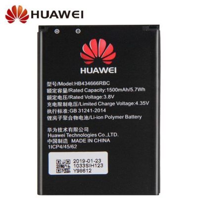 แบต pocket wifi Huawei E5573S HB434666RBC สำหรับ Huawei E5573 E5573S E5573s-32 E5573s-806 E5573s-320 E5573s-606 1500MAh