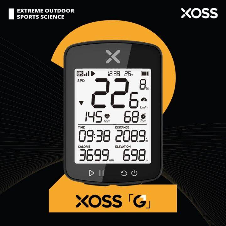 Xoss G+ G2 G Plus New Version Bike Computer GPS Generation 2 Cycling