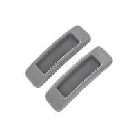 1/2/3/5 Pack of 2 Cabinet Pull Self Adhesive Punch Free Drawer Handle Replacement Removable Plastic Wardrobe Cupboard Gray Door Hardware Locks