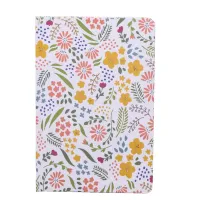 PU Leather Colorful Flower Notebook Schedule Diary Weekly Monthly Daily Planner Flower Organizer Paper Notebook School