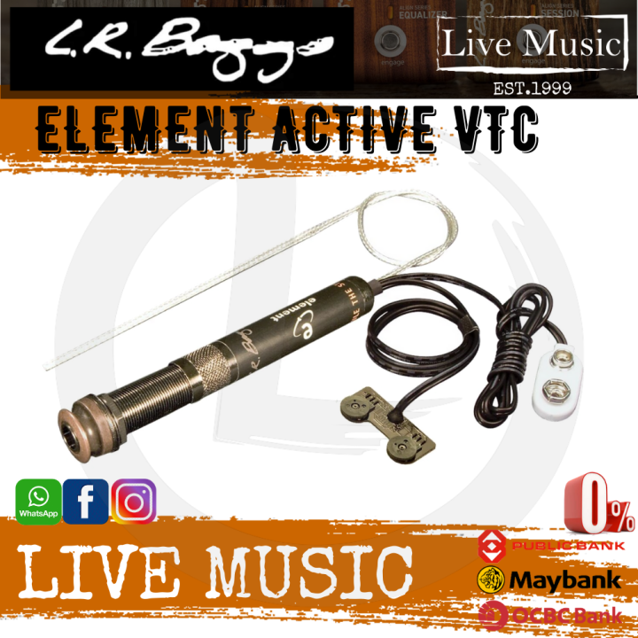 LR Baggs Element Active System VTC Acoustic Guitar Pickup Lazada