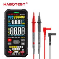 HABOTEST HT127B Digital Multimeter Auto Range DMM Voltmeter True RMS NCV AC DC Voltage Meter 6000 Counts Smart Multitester