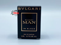 Bvlgari Man In Black EDP 5ml น้ำหอม ของแท้ 100% รับประกัน!!