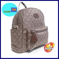 จัดส่งฟรี FN BAG กระเป๋าเป้สะพายหลัง BACKPACK 1208-21016-066 Col.Chocolate