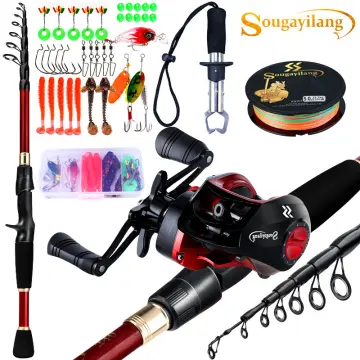 Sougayilang Fishing Rod and Reel Combos Portable Telescopic Fishing Pole  Spinning Reel Fishing Pesca - buy Sougayilang Fishing Rod and Reel Combos  Portable Telescopic Fishing Pole Spinning Reel Fishing Pesca: prices,  reviews
