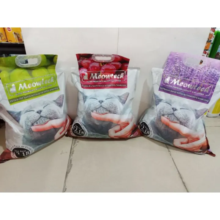 MEOWTECH ULTRA PREMIUM CAT LITTER 12.18Litter Lazada PH