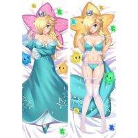 [HOT LZLLZKLKLWGH 559] 60X180ซม. อะนิเมะเกม Bowsette Amp; Boo หมอนครอบคลุม Dakimakura กรณี Super 3D สองด้านผ้าปูที่นอนกอดปลอกหมอน