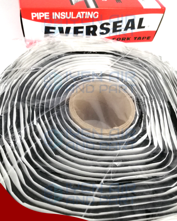 คอร์คเทป-cork-tape-everseal-ยาว-30-ฟุต-เทปขี้หมา-everseal-ผลิตสินค้าคุณภาพโดย-aeroflex-กาวขี้หมา-เทปพันรอบท่อแอร์