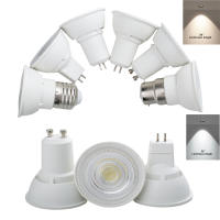 ERANPO หลอดไฟหรี่แสงได้ไฟ LED E27สปอตไลท์ GU10โคมไฟข้าวโพด MR16โคมไฟ Gu5.3 LED Bombilla 220V 240V 9W หลอดไฟประหยัดพลังงานสำหรับห้องนั่งเล่นหลอดสีขาวนวลตา