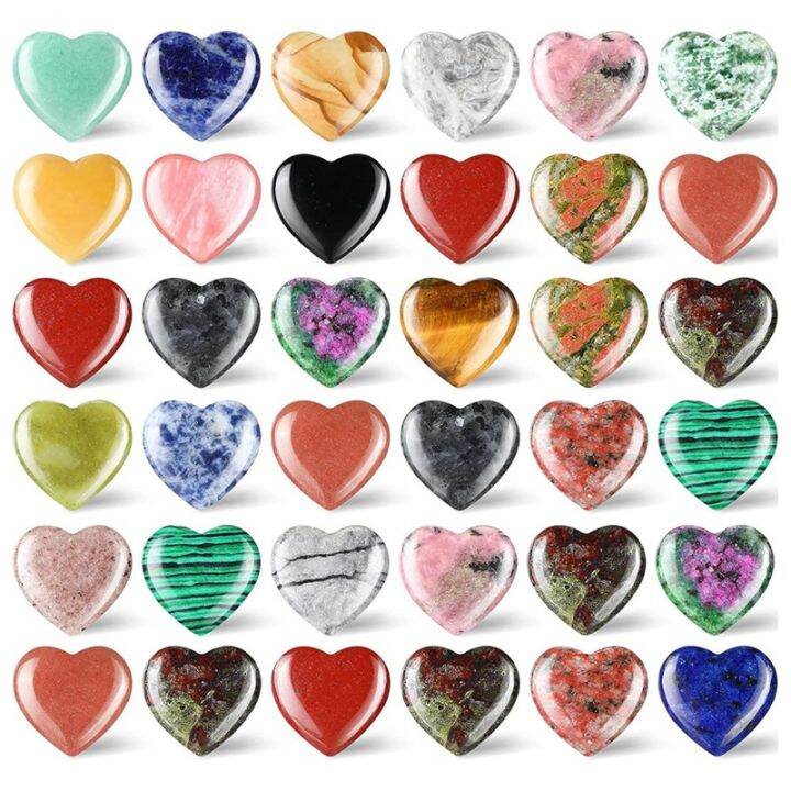 36pcs-heart-stone-worry-stone-healing-gemstone-crystal-bulk-0-8-inch-20mm-assorted-mini-love-carved-stone