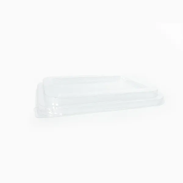 Goodwill Retail ฝา PET สำหรับถาดเยื่อกระดาษเข้าไมโครเวฟได้ 600 ml แบบ 1