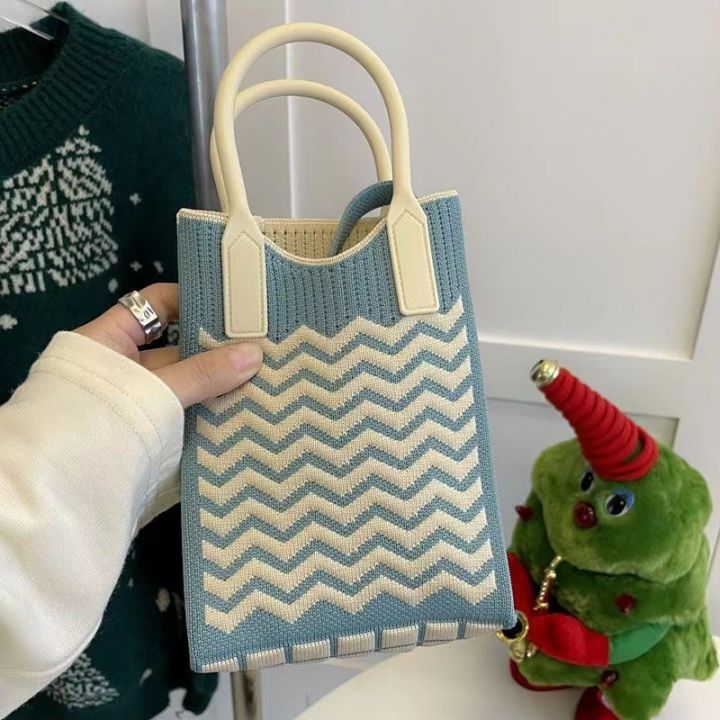 fashionable-knit-bag-tote-bag-shoulder-bag-simple-bag-wool-bag-simple-knit-bag-fashionable-simple-knit-bag