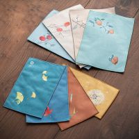 【small stationery】   หนาจีน SuedeTowel ทาสี TowelAbsorben บ้านนุ่มหนาทำความสะอาดตารางเช็ดแปรง