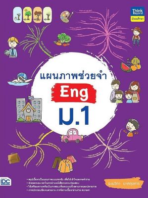 Bundanjai (หนังสือคู่มือเรียนสอบ) แผนภาพช่วยจำ Eng ม 1