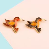 【DT】hot！ Cartoon Badge Enamel Brooch Colorful Birds Metal Pin Fashion Hummingbird Denim Jackets Accessories Pins