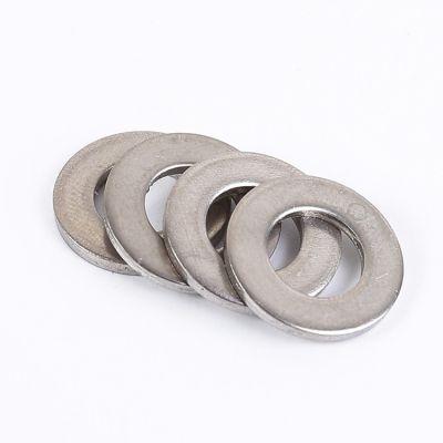 100pcs/lot Titanium washer Ti flat washers GR2 M3 M4 M5 M6 M8 M10 M12 DIN125  DIN9021 Nails  Screws Fasteners