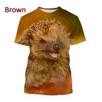 2023 new2023 Animal Graphic T-shirt Fashion Unisex Harajuku Style Casual Round Neck Short-sleeved T-shirt