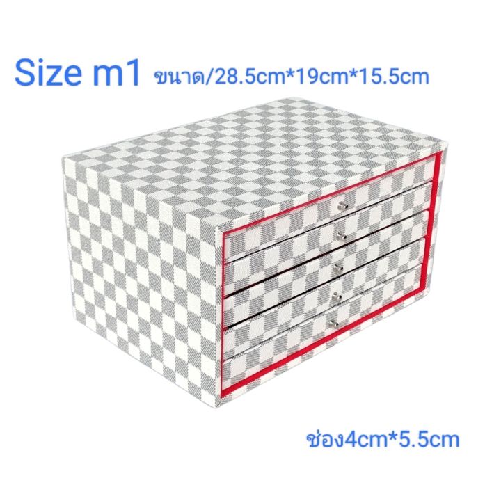 sef-กล่องพระแบบลิ้นชัก-ลิ้นชักเก็บพระ-มี5ชั้น90ช่อง-ขนาด-28-5cm-19cm-15cm-ขนาดช่อง4cm-5-5cm-กล่องพระ-กล่องเก็บพระ-กรอบพระ