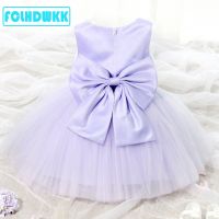 Flower Girls Dresses 2018 Summer New Brand Princess Girl Clothes Bowknot Sleeveless Party Dress Girls Clothes For 80-150cm Kid  by Hs2023