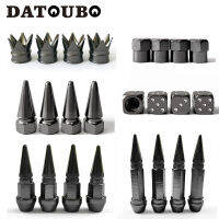 DATOUBO Grey Color Car Tire Valve Stem Cap , truck wheel Tire valve cap sets.