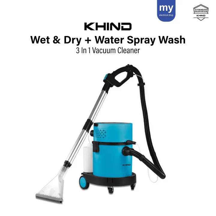 Khind Vacuum VC3668 Wet and dry vacuum cleaner 3 in 1 Vacuum Cleaner