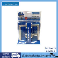 Modernform ชุดมือจับก้านโยก พร้อมชุดล็อค ประตูทางเข้า สแตนเลสเกรด 304 รุ่น RH-TLH-612-SS (สีสแตนเลสด้าน)