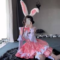 Women Body Lingerie JK Lolita Dress Maid Outfits Bunny Girl Cosplay Costume Erotic Lingerie Uniform Temptation