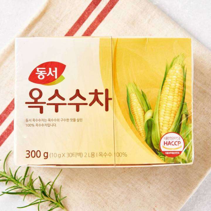 ชาไหมข้าวโพดเกาหลี-ชาเพื่อสุขภาพ-dongsuh-corn-tea-300g-10gx30tซอง