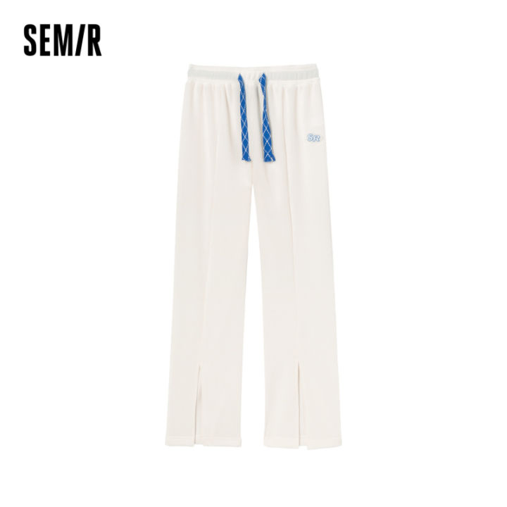 semir-กางเกงผ่ากางเกงขาบานผู้หญิงกางเกงลำลองทันสมัย