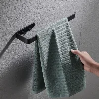 Stainless Steel Wall Toilet Paper Roll Holder Black white Self Adhesive Toilet Paper Holder for Bathroom Stick Wall Towel Rack