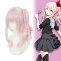 Project Sekai Colorful Stage Akiyama Mizuki Cosplay Wig Light Pink Wavy Wig Carnival Halloween Cosplay Kawaii Lolita Natural Wig